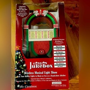 Mr. Christmas Rock-O -Rama Jukebox 18 Classic Recordings